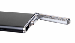 Зажигалка Caseti, турбо, супертонкая, черная CA453-1