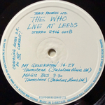 The Who ‎– Live At Leeds (Англия 1970г.)