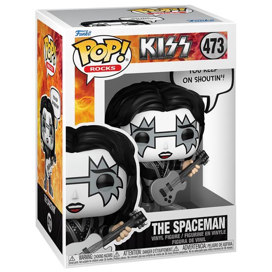 Фигурка Funko POP! Rocks KISS The Spaceman (R&R All Night) (473) 84125 / Фигурка Фанко ПОП! в виде музыканта группы "Kiss", Томас Каннингем Тейер