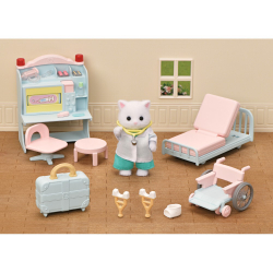 Sylvanian Families - Операционная доктора с персидской кошкой 5705 / артикул   5705  / GTIN 5054131057056