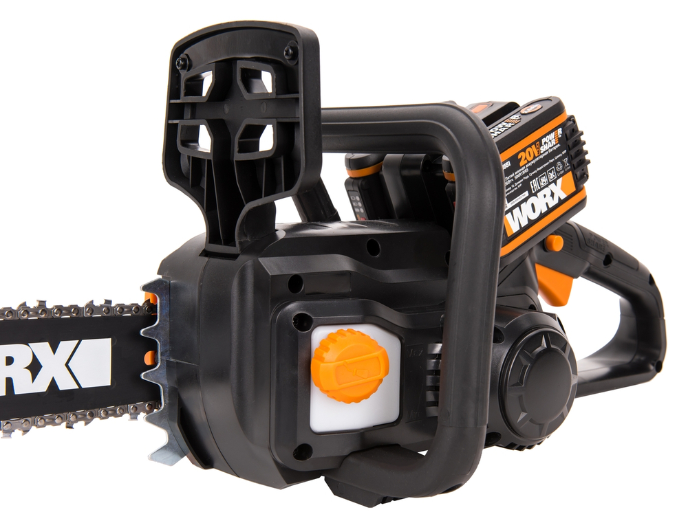 Цепная пила аккумуляторная WORX WG381E 40В 30см