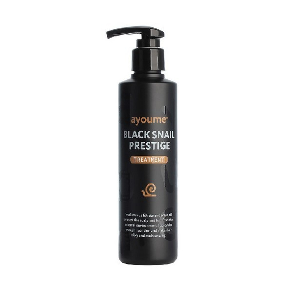 Ayoume Маска для волос с муцином улитки / Black Snail Prestige Treatment, 100мл