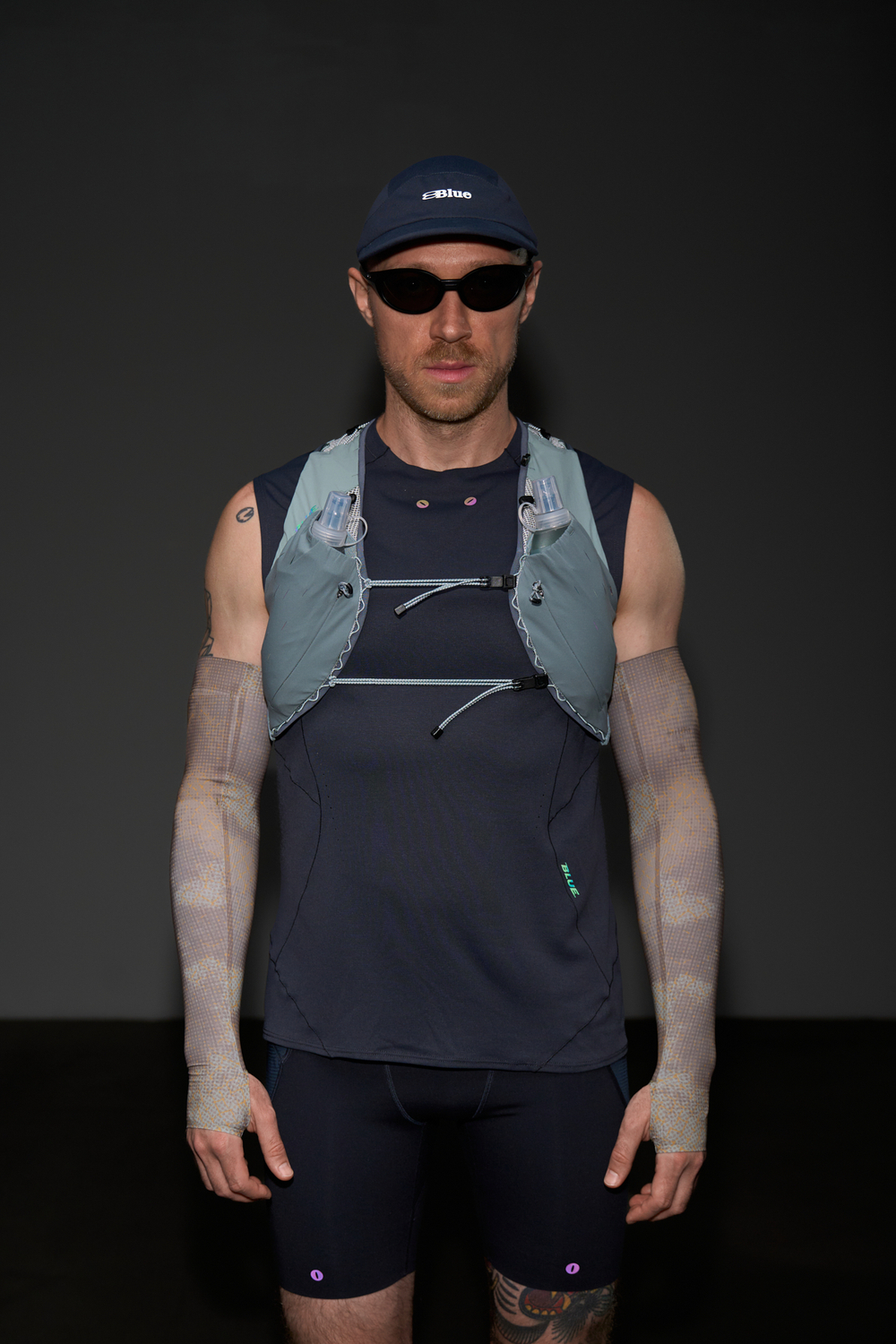 Жилет Blue Monte Frogaero Trail Running Vest "Citrus Tea Tangerine"