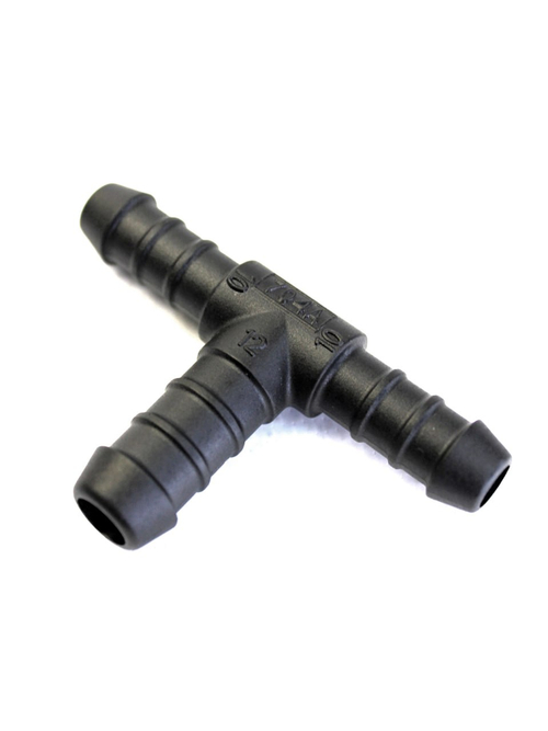 Тройник соединитель шлангов D-10 / D-12 / D-10 мм