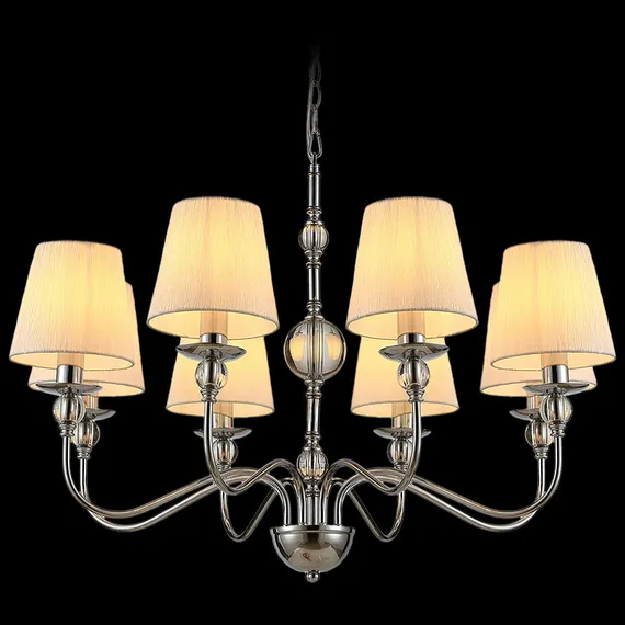 Люстра потолочная ILLUMICO E14  IL0956-8P-27 CR