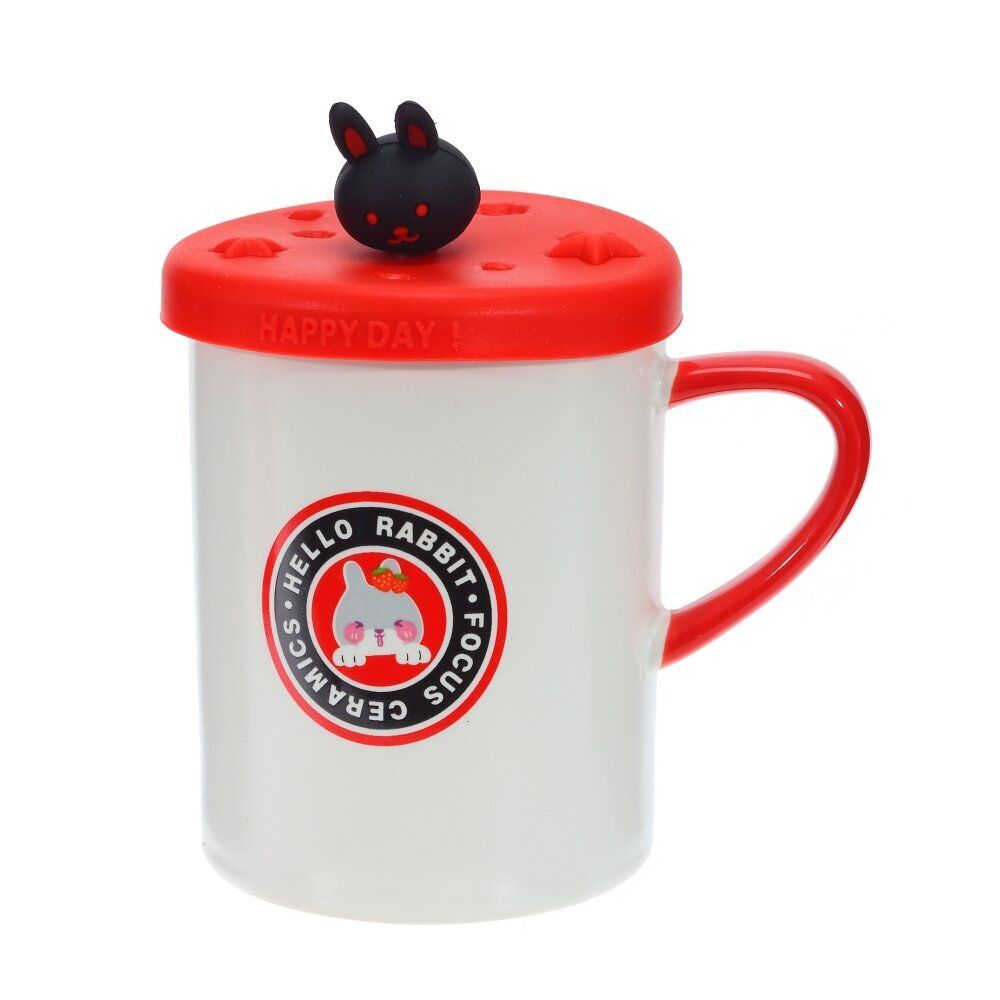 GAEM Кружка с крышкой, 400 мл, L12 W8,5 H14,5 см, 4в.