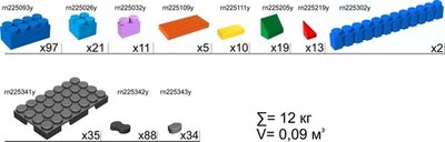 Набор Outdoor 5" S - 105x84 см