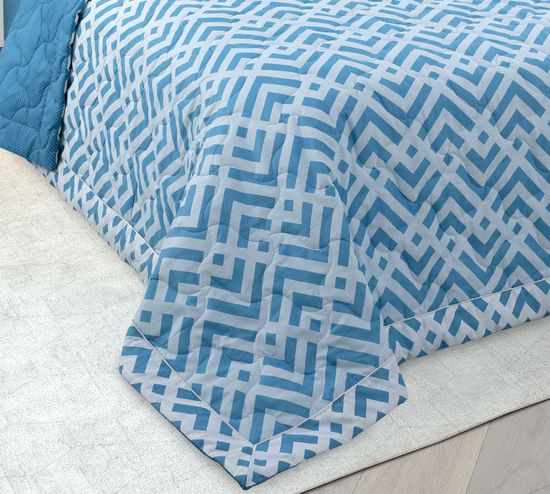 Полуторный комплект для сна с одеялом Бьёрн перкаль