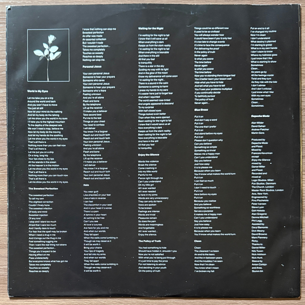 Depeche Mode ‎– Violator (Швеция 1990г.)