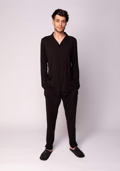 Адам (черная) XL Пижама Мужская