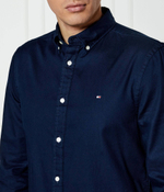 Рубашка FLEX DOBBY Tommy Hilfiger - темно-синий(MW0MW37578)