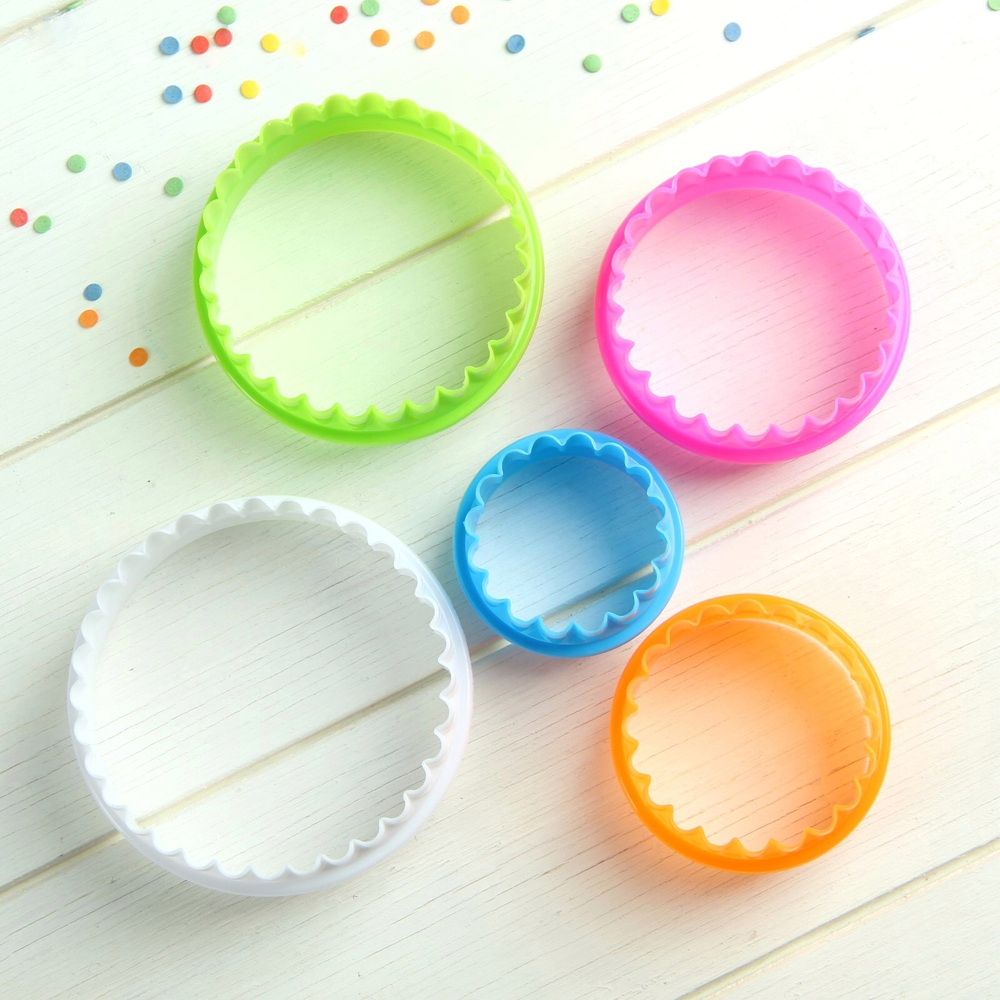 Формы для печенья "Волна" 5 шт