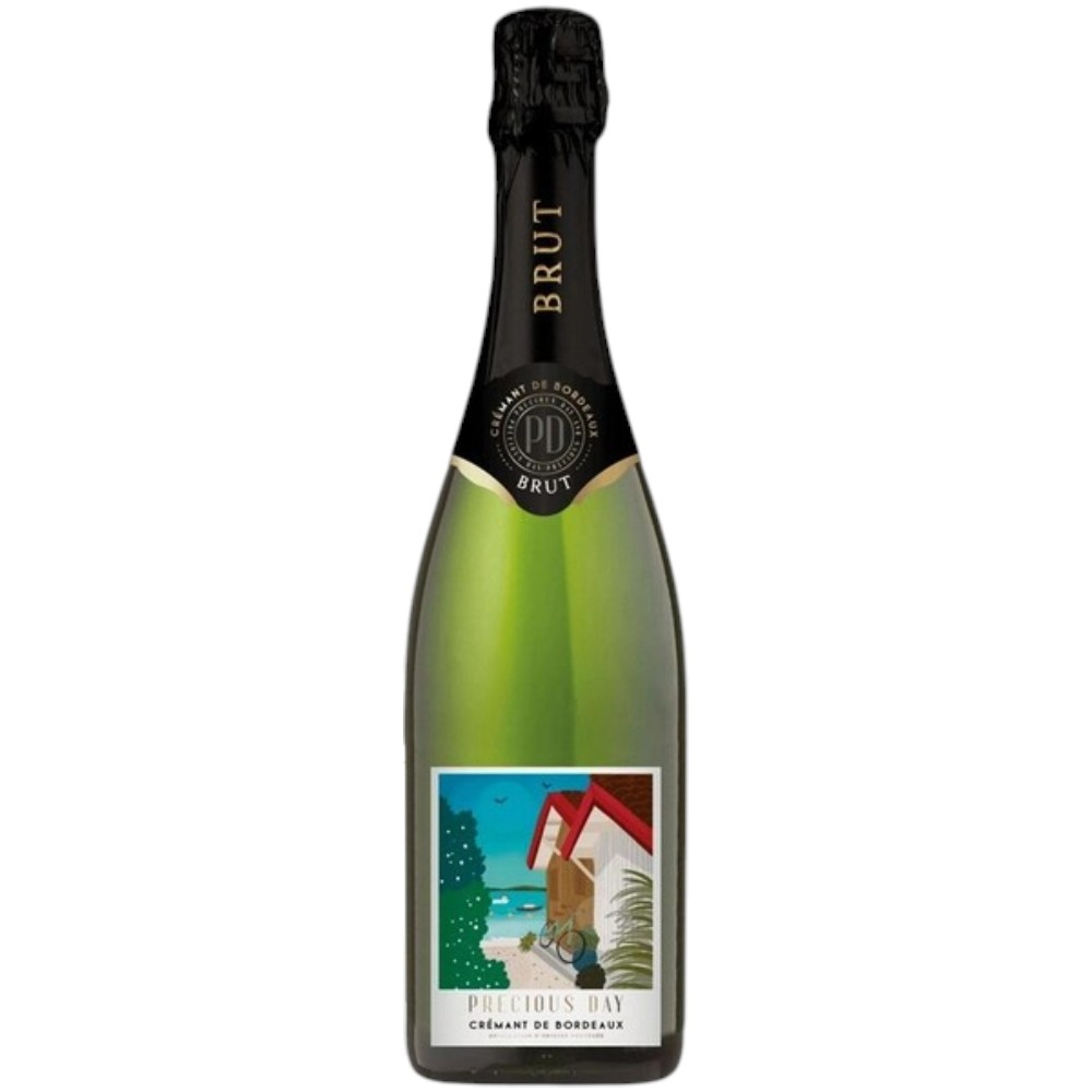 Игристое вино Precious day, Crémant de Bordeaux, Brut 0,75 л.