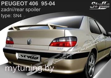 Спойлер V.1 для Peugeot 406 sedan