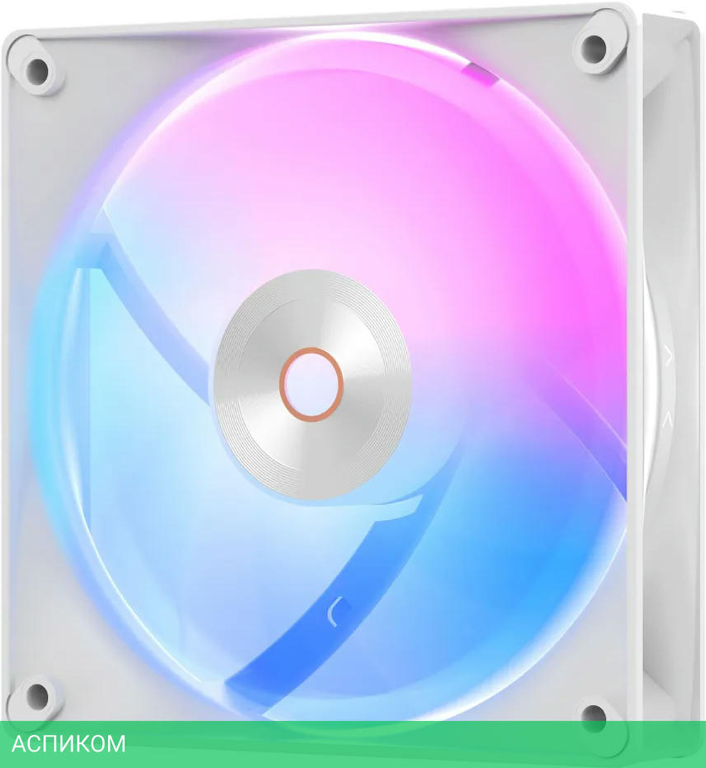 Вентилятор для корпуса Ocypus Delta F12 ARGB WH (Delta-F12-WH1AM00X-GL)