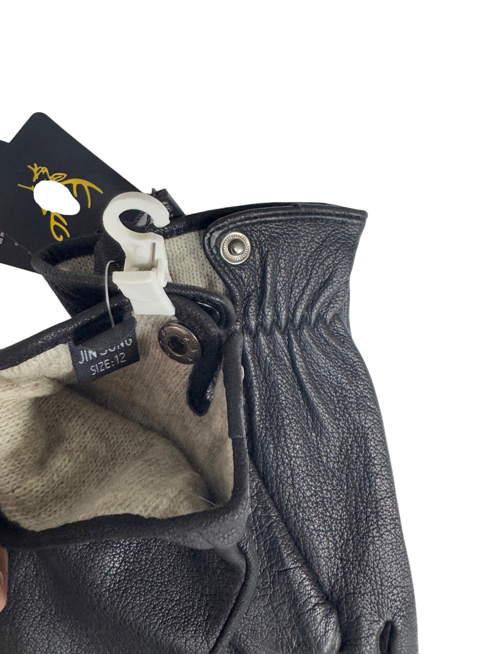 Перчатки. Мужские. Материал верха: Кожа оленя. Подклад: Трикотаж-шерсть. 5 шт в упаковке.