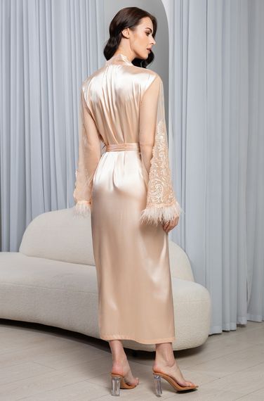 Халат Mia-Amore 3969 "Marjory" персиковый