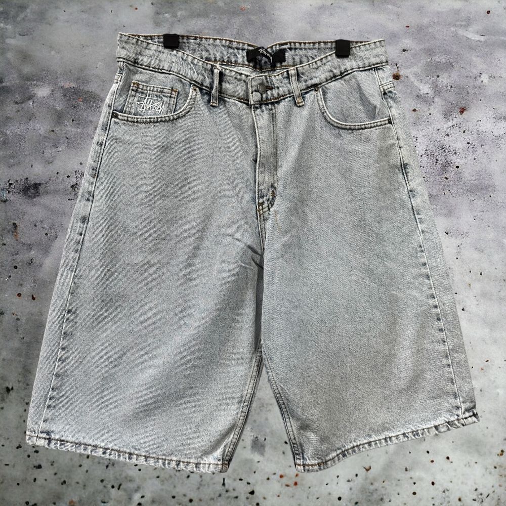 Шорты джинсовые Stussy • Голубой