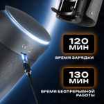 Инновационный вибромастурбатор Warrior с пенетрацией и массажем бусинами (Цвет: черный)