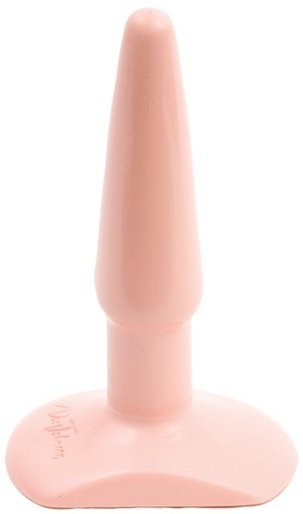 Телесная анальная пробка SMALL