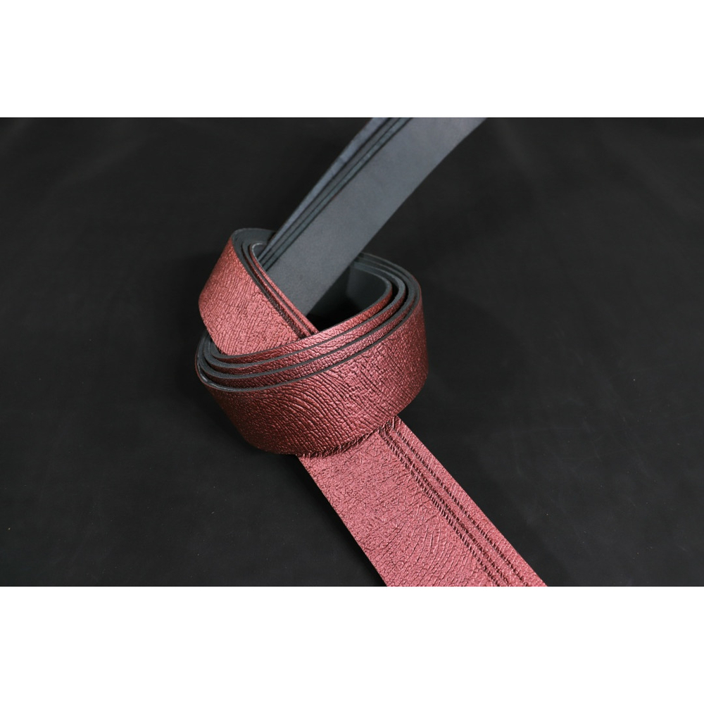 Ременная заготовка Розовая с лицевой отделкой + Плита Слон