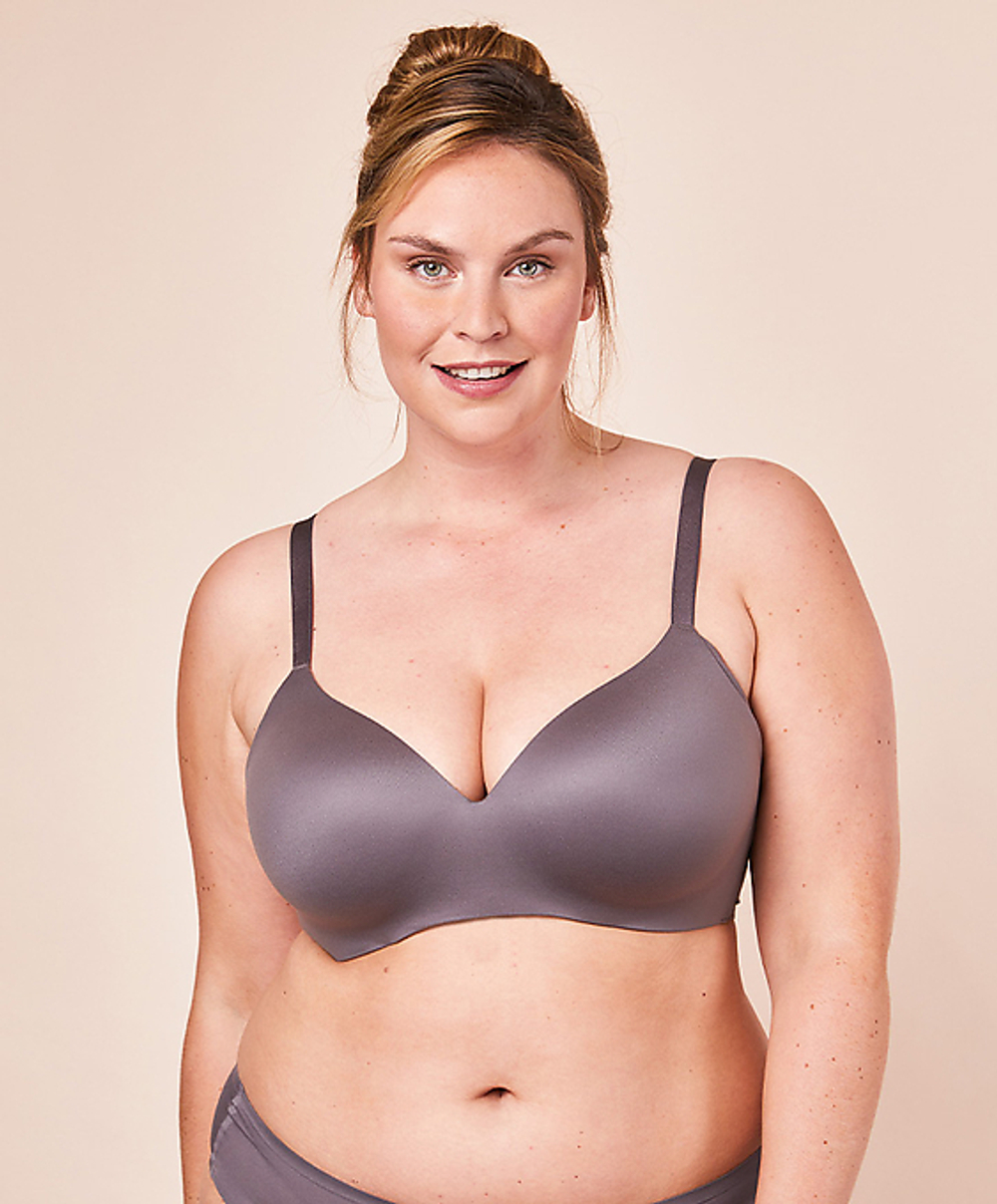 Бюстгальтер с плотной чашкой ROYAL DELITE серый