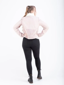 Куртка женская натуральная кожаная оверсайз Турция