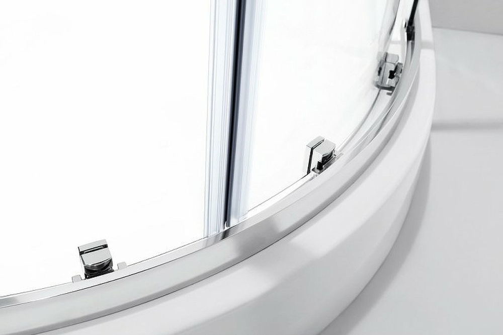 Душевой уголок Cezares Molveno 110x80 MOLVENO-RH-2-110/80-C-Cr-IV профиль Хром стекло прозрачное