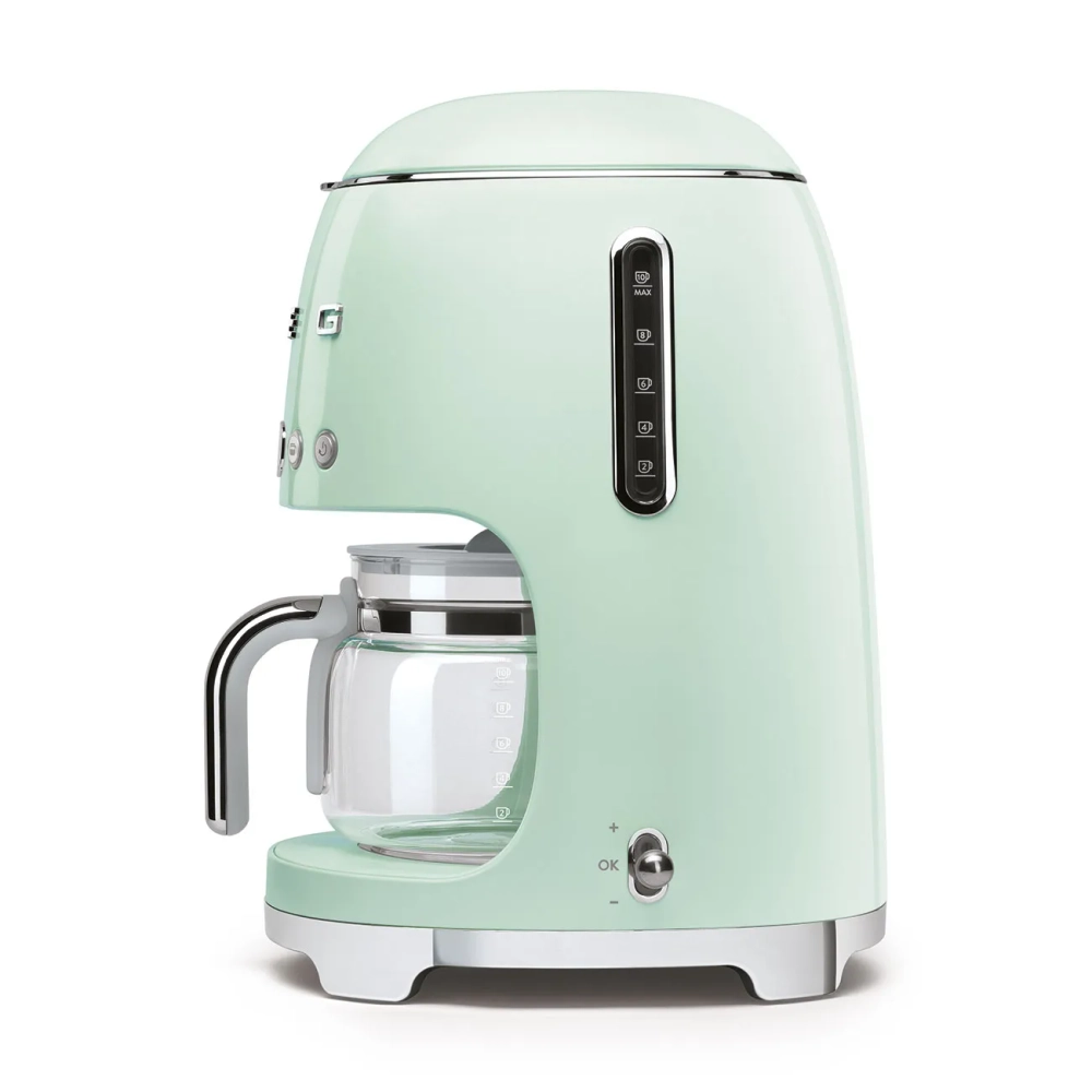Кофеварка капельная Smeg DCF02PGEU пастельный зеленый