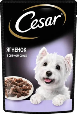 Cesar Ягненок в сырном соусе 85г.*28шт.