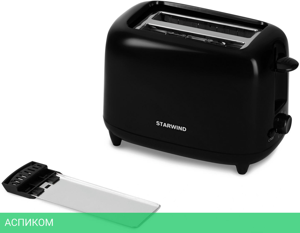 Тостер StarWind ST7002 черный