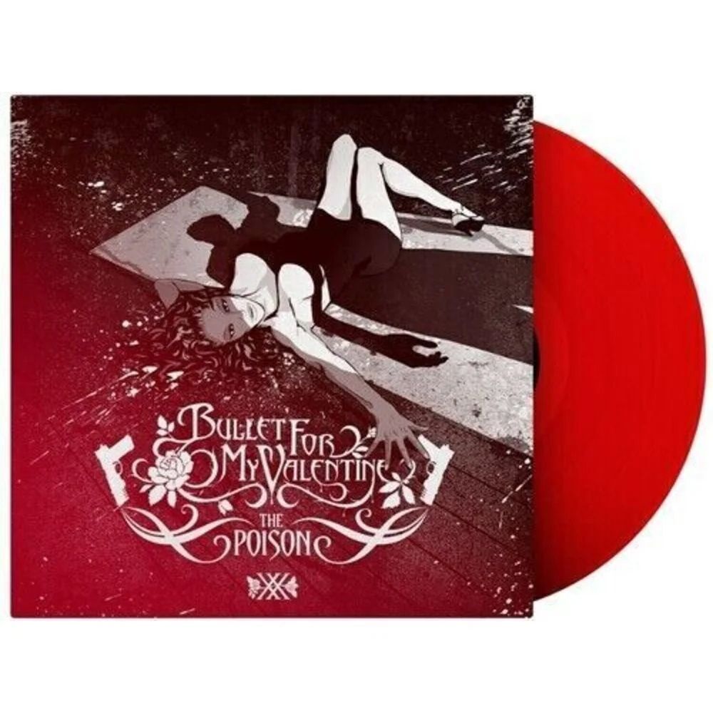 Bullet For My Valentine The Poison (Limited, Transparent Red) LP Новая запечатанная виниловая пластинка