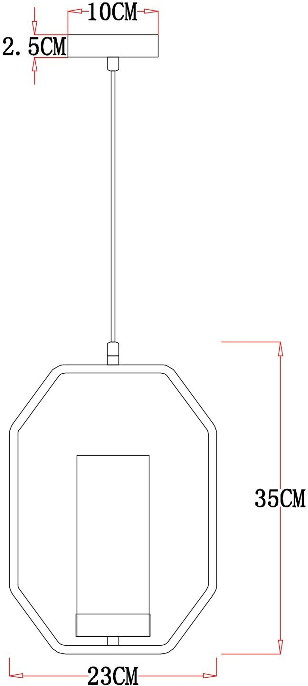 Подвесной светильник Arte Lamp A7004SP-1BK