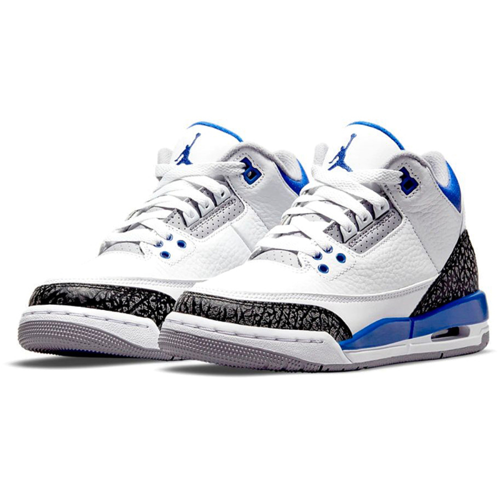 Кроссовки Air Jordan 3 Retro GS Racer Blue