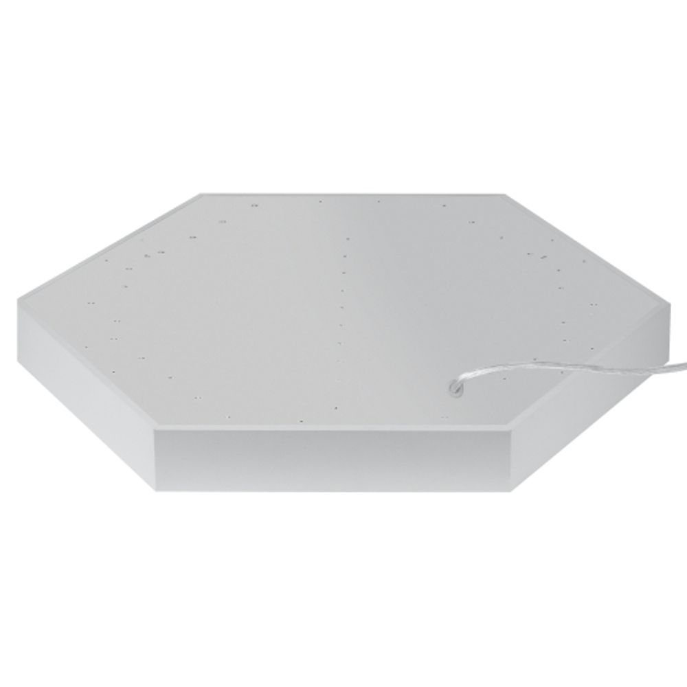 Светильник LED ЭРА Geometria SPO-122-W-40K-066 Hexagon 66Вт 4000К 5300Лм 800*800*80 белый подвесной драйвер внутри