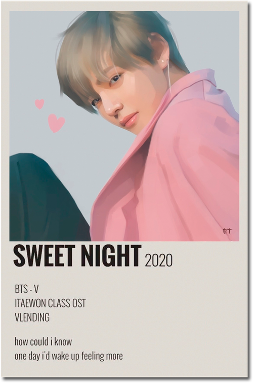 Арт карта / graphic_temple / BTS / Тэхён #2