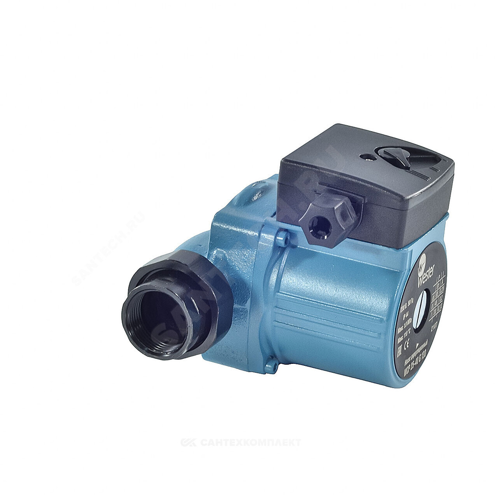 Насос циркуляционный с мокрым ротором WCP 25-40G 130мм PN10 230B/50Гц Wester 0-18-0015