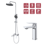 Комплект смесителей для ванной комнаты CEZARES COMFORT-CVD/LS-01