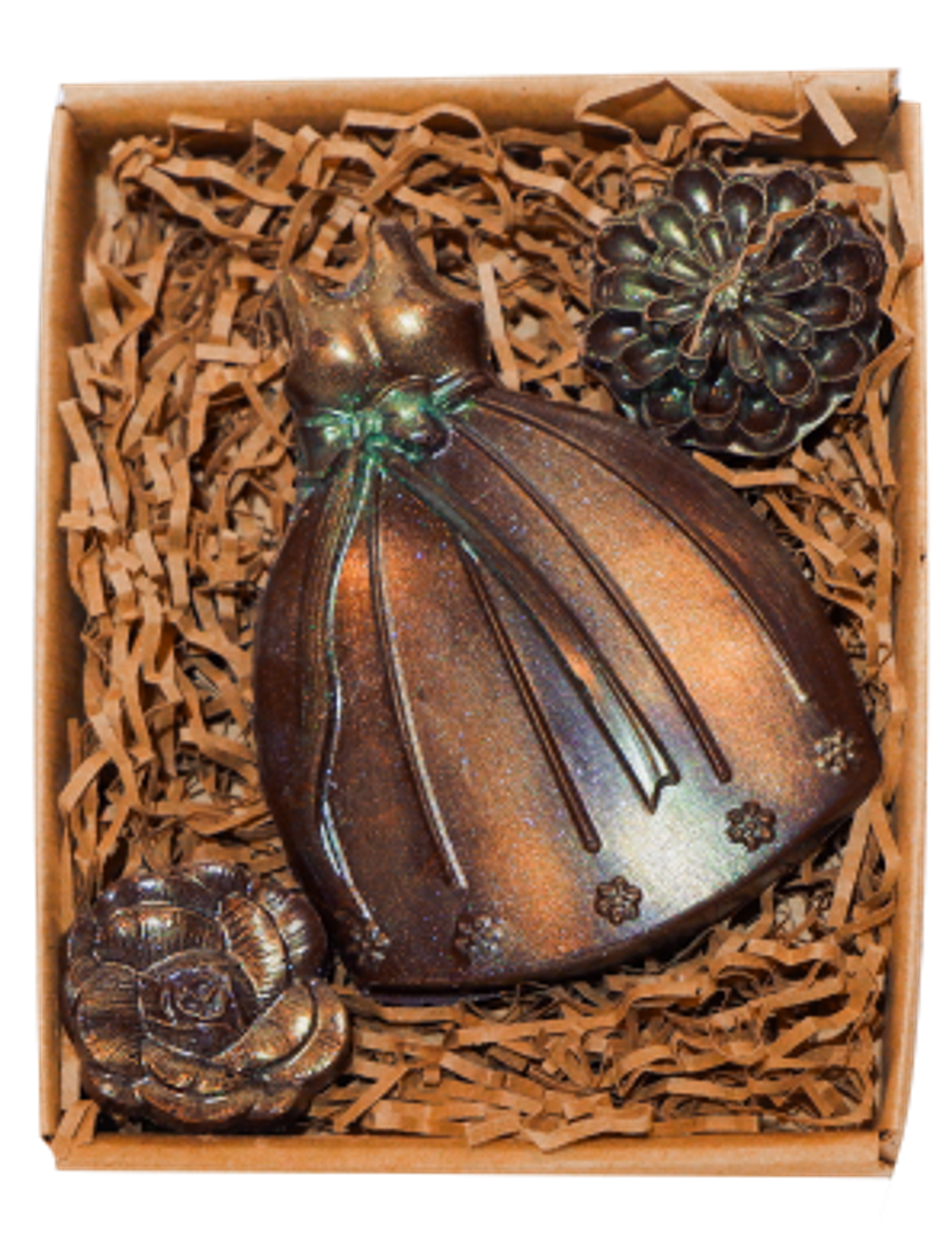 Шоколад ручной работы "Дамский" 70гр Шоколадный подарок для любимой