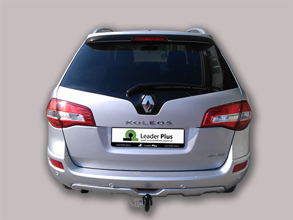 Фаркоп(прицепное) Лидер-Плюс для RENAULT KOLEOS 2008 - 2016 г. в.(паспорт и сертификат в комплекте)(без электрики)R119-A