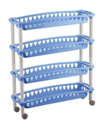 Этажерка узкая "Джулия" 4 полки