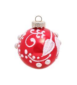 Элита НФШ-1094/1 Набор ел.украшений Шар 4шт «Черемуха» 55 мм