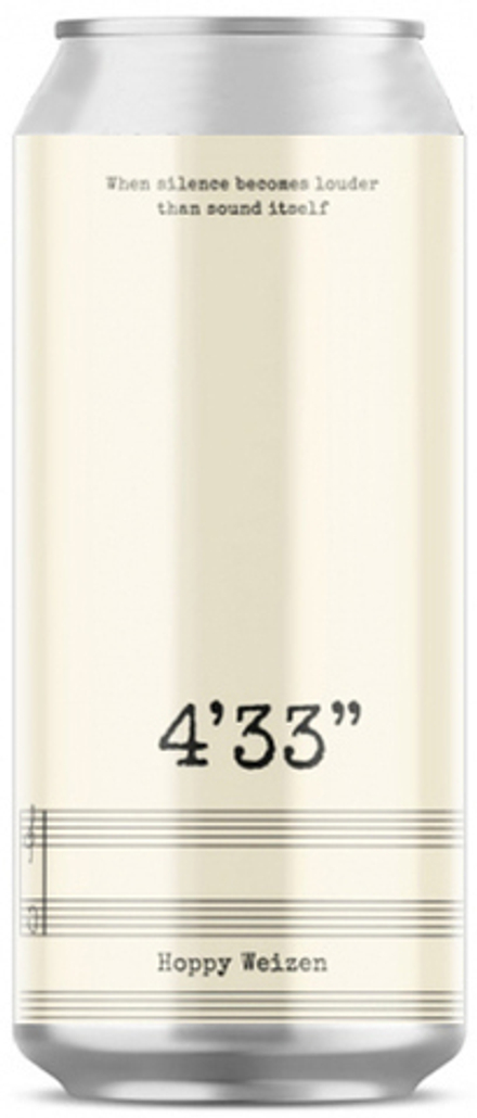 Пиво Биг Вилладж 4'33" / Big Village 4'33" 0.45 - банка