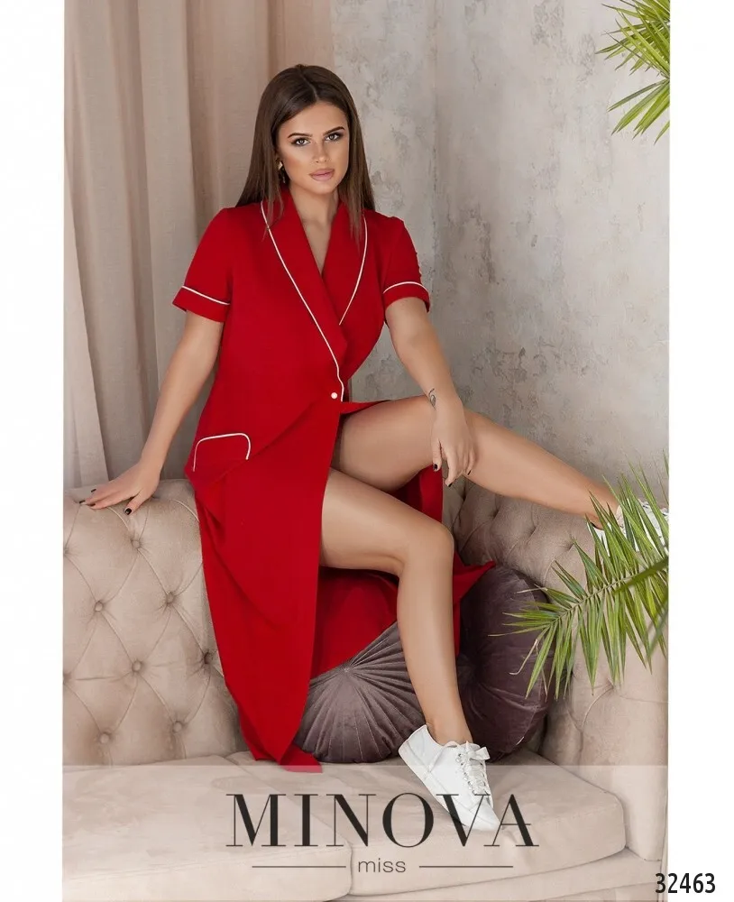 Платье 567н-красный Minova