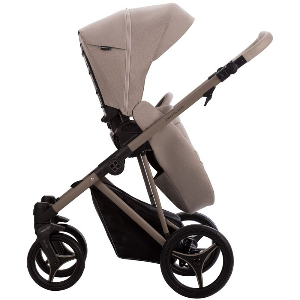 Детская коляска Bebetto Pelpasso 2 в 1 01 св.бежевый