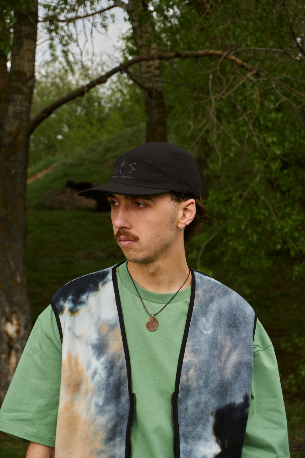 Кепка Called a Garment Hikercore Nylon Cap "Black"