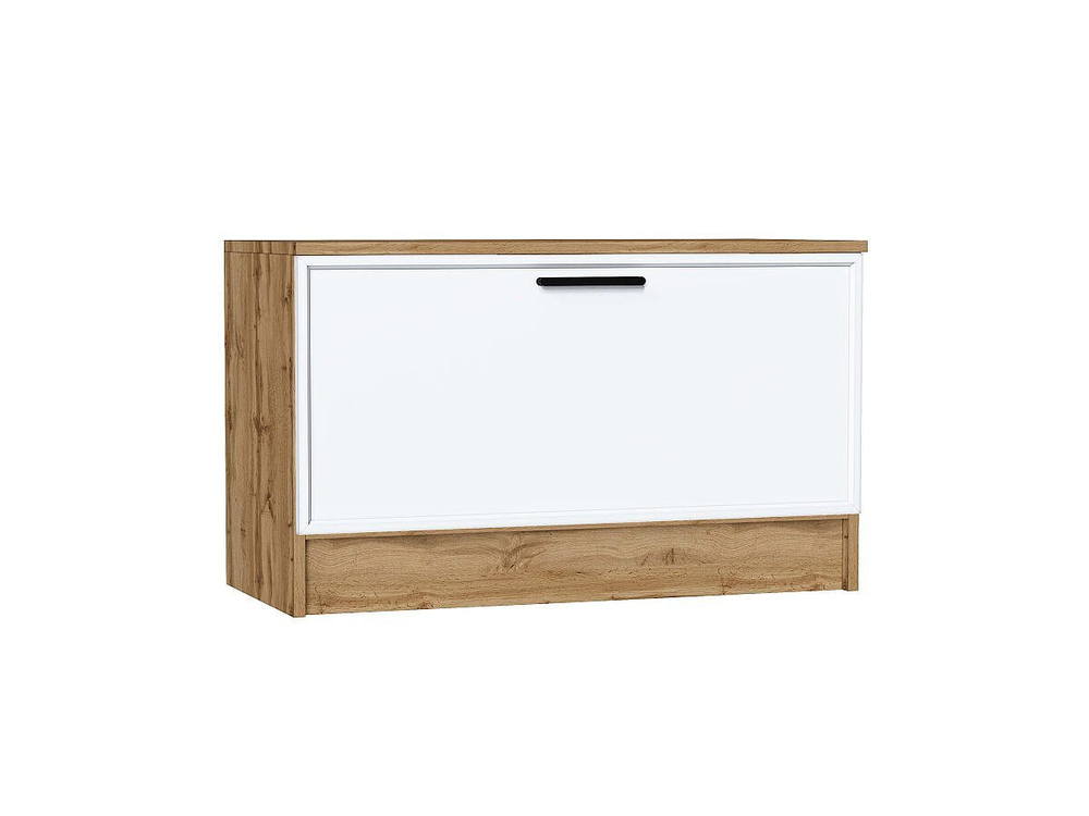 Тумба Стиль ТБ-800 White Silk Дуб Вотан