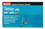 Аккумуляторный пылесос XGT® VC004GLZ01 40В 15 л 220 мин.