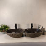 Раковина из речного камня ПАРА! RS-65358 49*39*15 0865