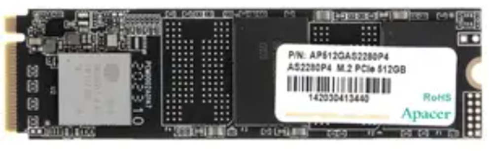 Накопитель SSD M.2 2280 Apacer AP512GAS2280P4-1 512 ГБ